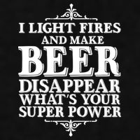 Light Fires And Make Beer Disappear  Ladies PosiCharge Tri-Blend Wicking Tank