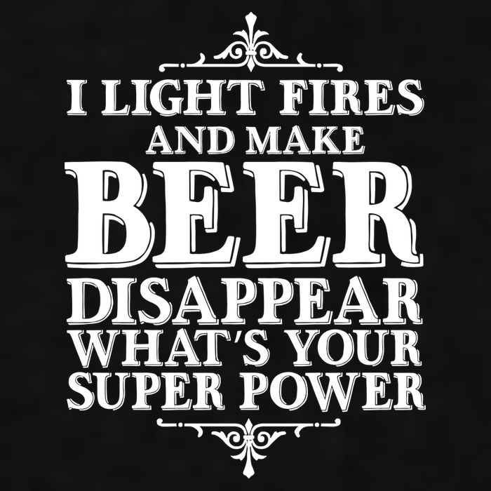 Light Fires And Make Beer Disappear  Ladies PosiCharge Tri-Blend Wicking Tank