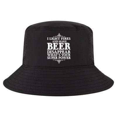 Light Fires And Make Beer Disappear  Cool Comfort Performance Bucket Hat