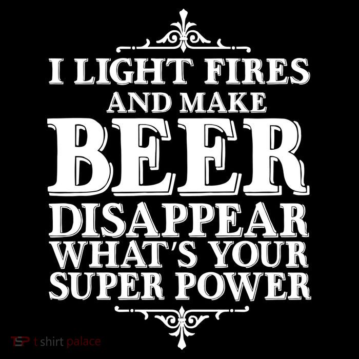 Light Fires And Make Beer Disappear  Drawstring Bag
