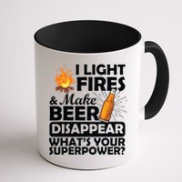 Light Fires Make Beer Disappear Superpower  Mug