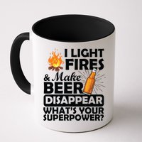 Light Fires Make Beer Disappear Superpower  Mug