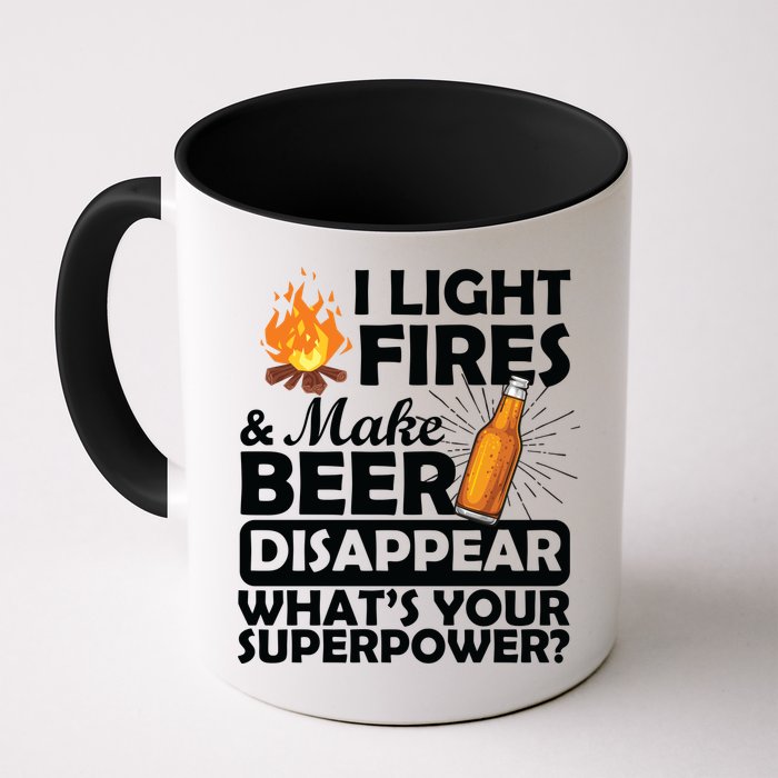 Light Fires Make Beer Disappear Superpower  Mug