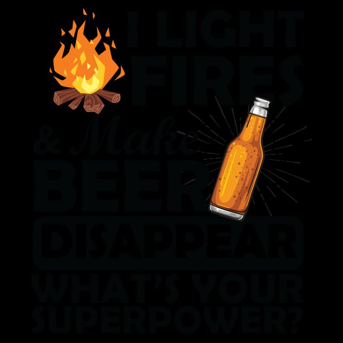 Light Fires Make Beer Disappear Superpower  Mug