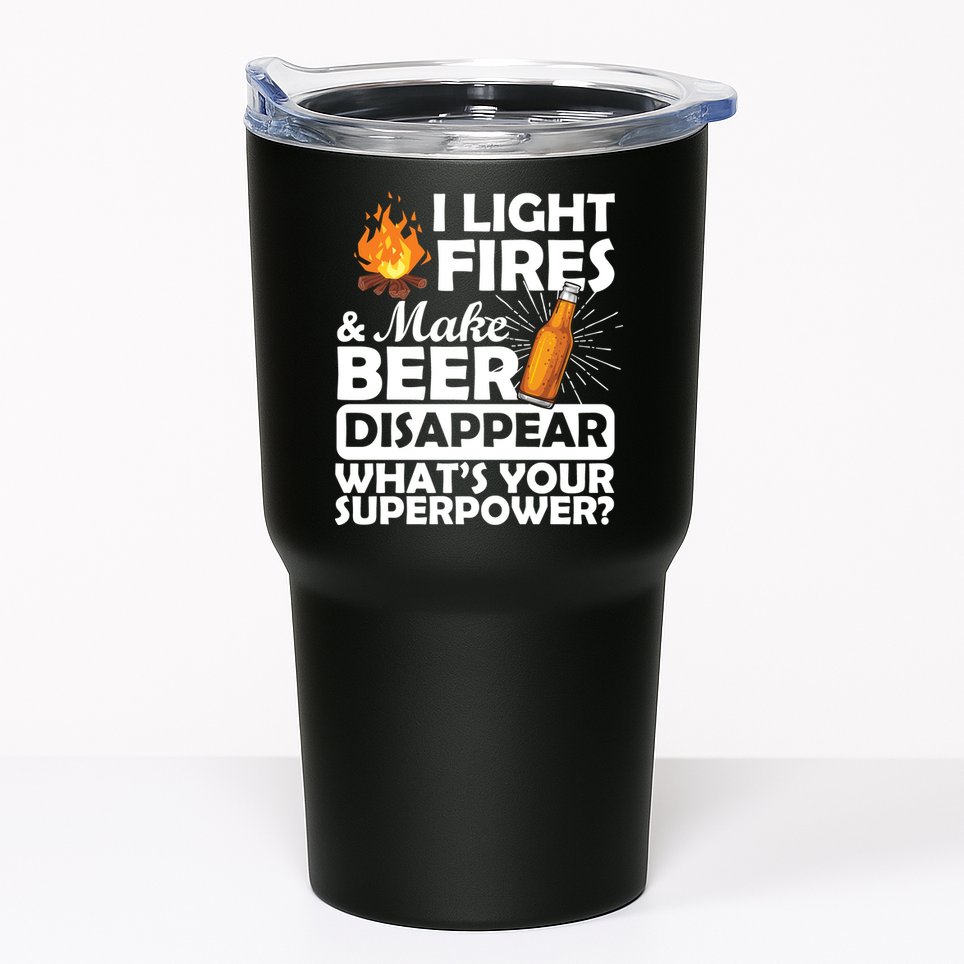 Light Fires Make Beer Disappear Superpower  Tumbler