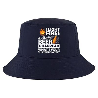 Light Fires Make Beer Disappear Superpower  Cool Comfort Performance Bucket Hat