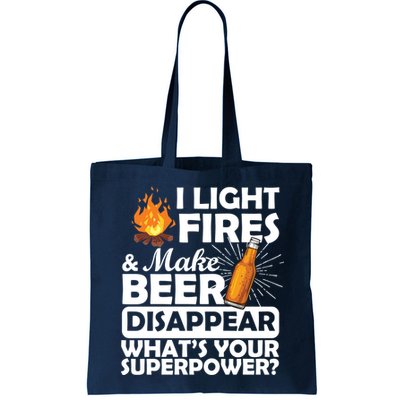 Light Fires Make Beer Disappear Superpower  Bag