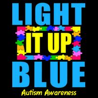 Light It Up Blue Autism Awareness Puzzle Pieces Wool Snapback Cap