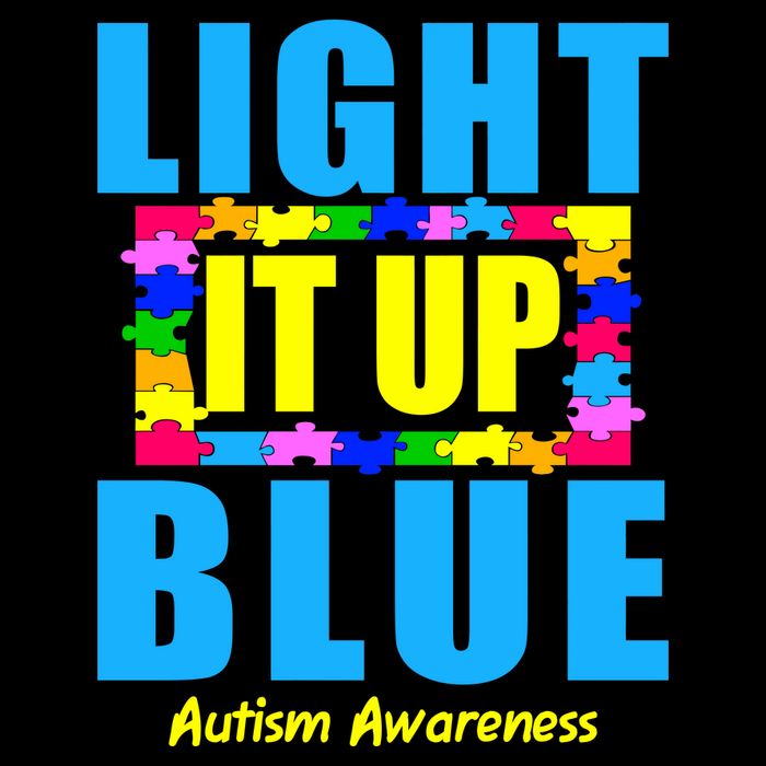 Light It Up Blue Autism Awareness Puzzle Pieces Wool Snapback Cap