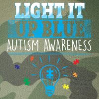 Light It Up Blue Autism Puzzle Bulb Legacy Tie Dye Trucker Hat