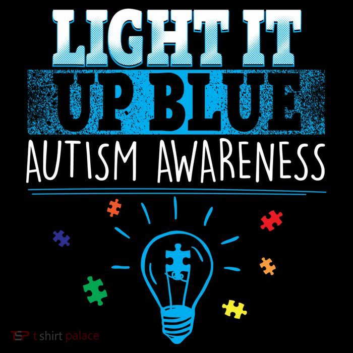 Light It Up Blue Autism Puzzle Bulb Sustainable Knit Beanie