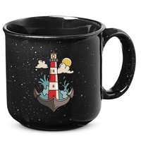 Lighthouse Anchor Ocean 15oz Campfire Ceramic Mug