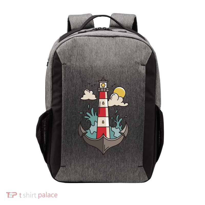 Lighthouse Anchor Ocean Vector Backpack