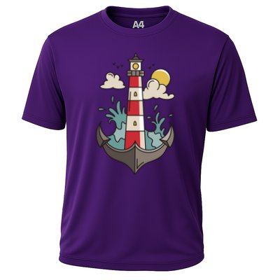 Lighthouse Anchor Ocean Performance Shirt