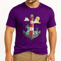 Lighthouse Anchor Ocean Cooling Performance Crew T-Shirt