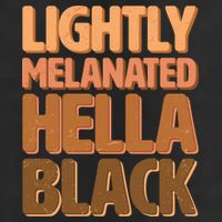 Lightly Melanated Hella Black Adult Drive Performance Visor