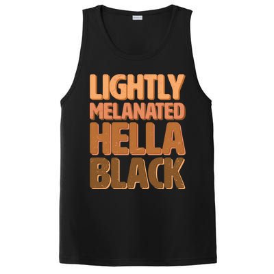 Lightly Melanated Hella Black PosiCharge Competitor Tank