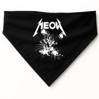 Lightning Cat Meow Logo USA-Made Doggie Bandana