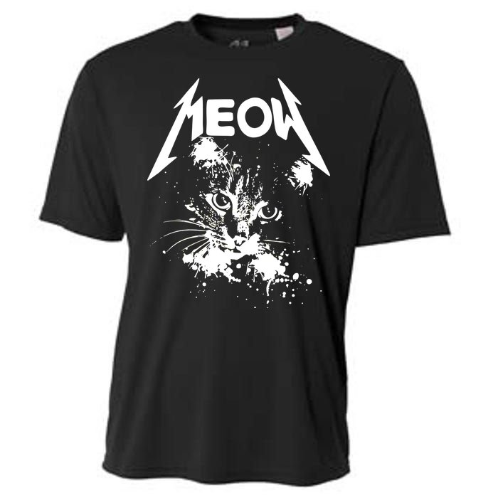 Lightning Cat Meow Logo Cooling Performance Crew T-Shirt