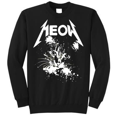 Lightning Cat Meow Logo Sweatshirt