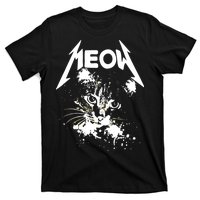 Lightning Cat Meow Logo T-Shirt