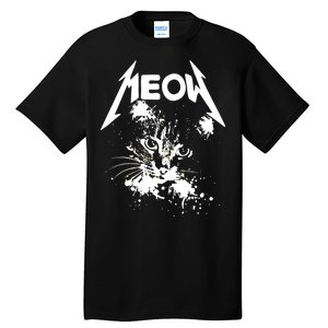 Lightning Cat Meow Logo Tall T-Shirt