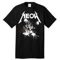 Lightning Cat Meow Logo Tall T-Shirt