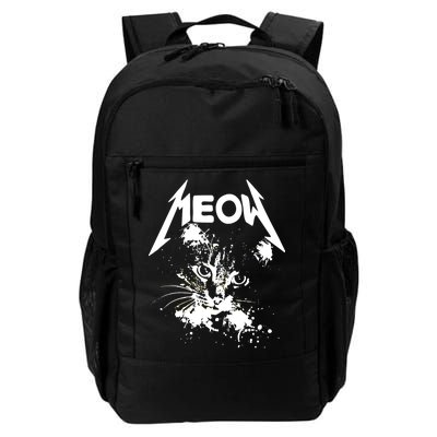 Lightning Cat Meow Logo Daily Commute Backpack