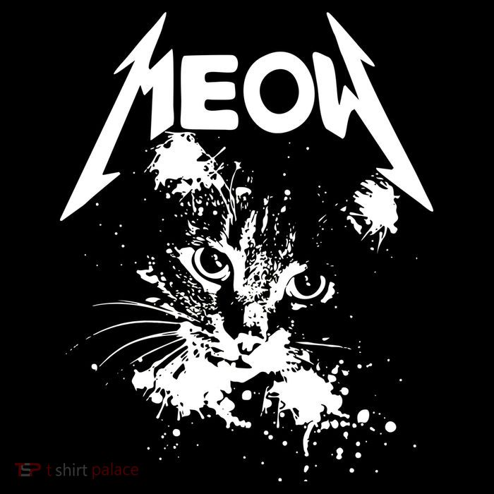 Lightning Cat Meow Logo Button