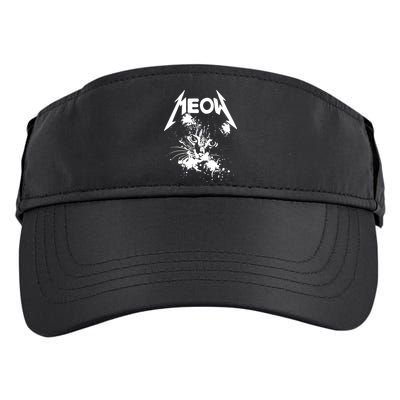 Lightning Cat Meow Logo Adult Drive Performance Visor