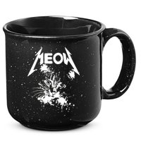 Lightning Cat Meow Logo 15oz Campfire Ceramic Mug