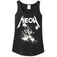 Lightning Cat Meow Logo Ladies Essential Tank