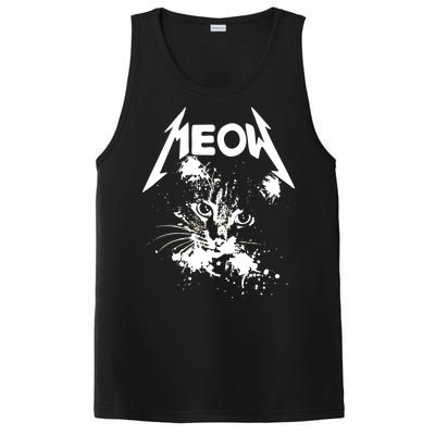 Lightning Cat Meow Logo PosiCharge Competitor Tank