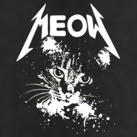 Lightning Cat Meow Logo Hat
