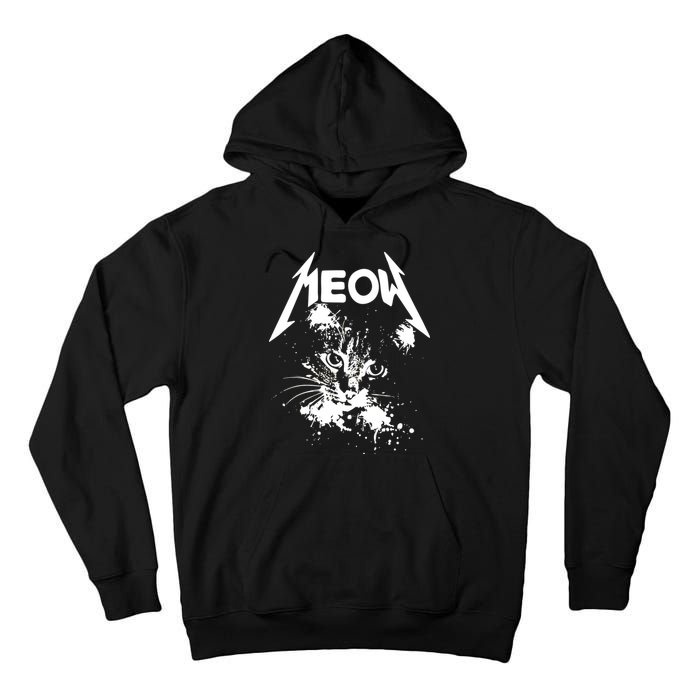 Lightning Cat Meow Logo Tall Hoodie