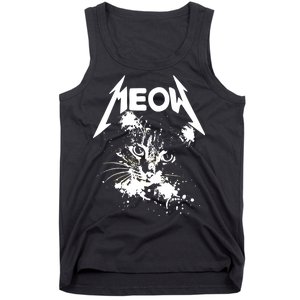 Lightning Cat Meow Logo Tank Top