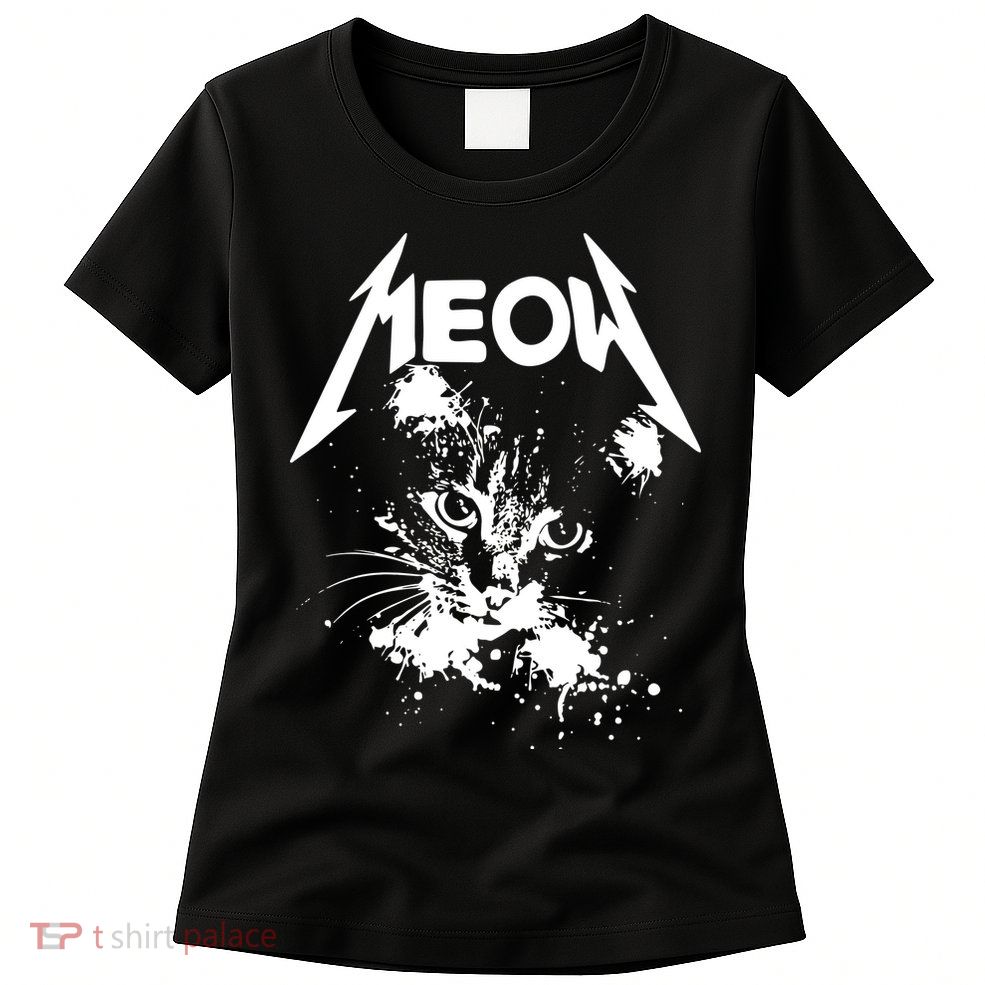 Lightning Cat Meow Logo Women's T-Shirt
