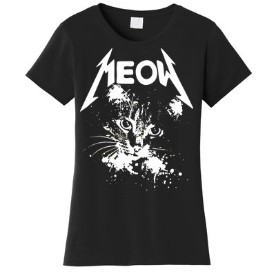 Lightning Cat Meow Logo Women's T-Shirt