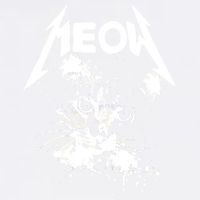 Lightning Cat Meow Logo Garment-Dyed Sweatshirt
