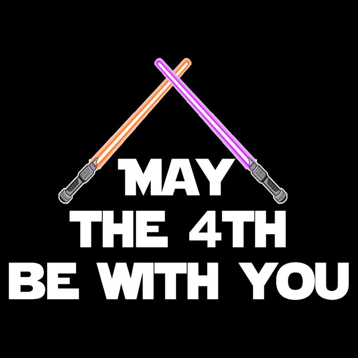 Lightsaber May The 4th Be With You Funny Flexfit Unipanel Trucker Cap