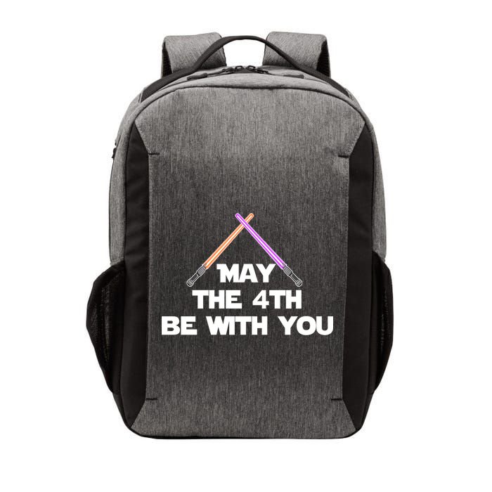 Lightsaber May The 4th Be With You Funny Vector Backpack