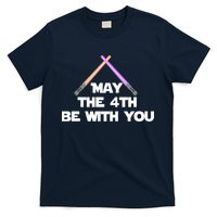 Lightsaber May The 4th Be With You Funny T-Shirt