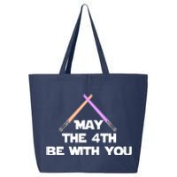 Lightsaber May The 4th Be With You Funny 25L Jumbo Tote