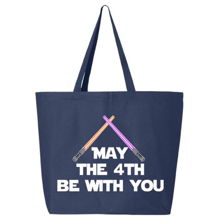 Lightsaber May The 4th Be With You Funny 25L Jumbo Tote