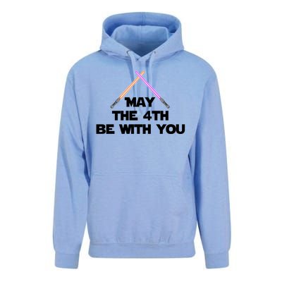 Lightsaber May The 4th Be With You Funny Unisex Surf Hoodie