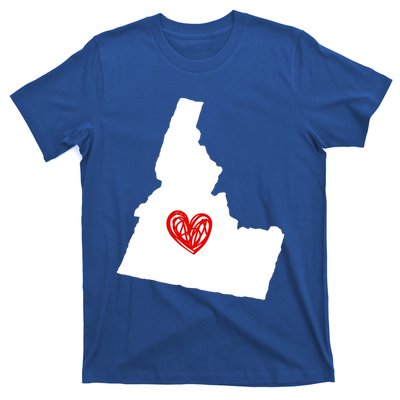 Love Idaho Heart Design Gift T-Shirt