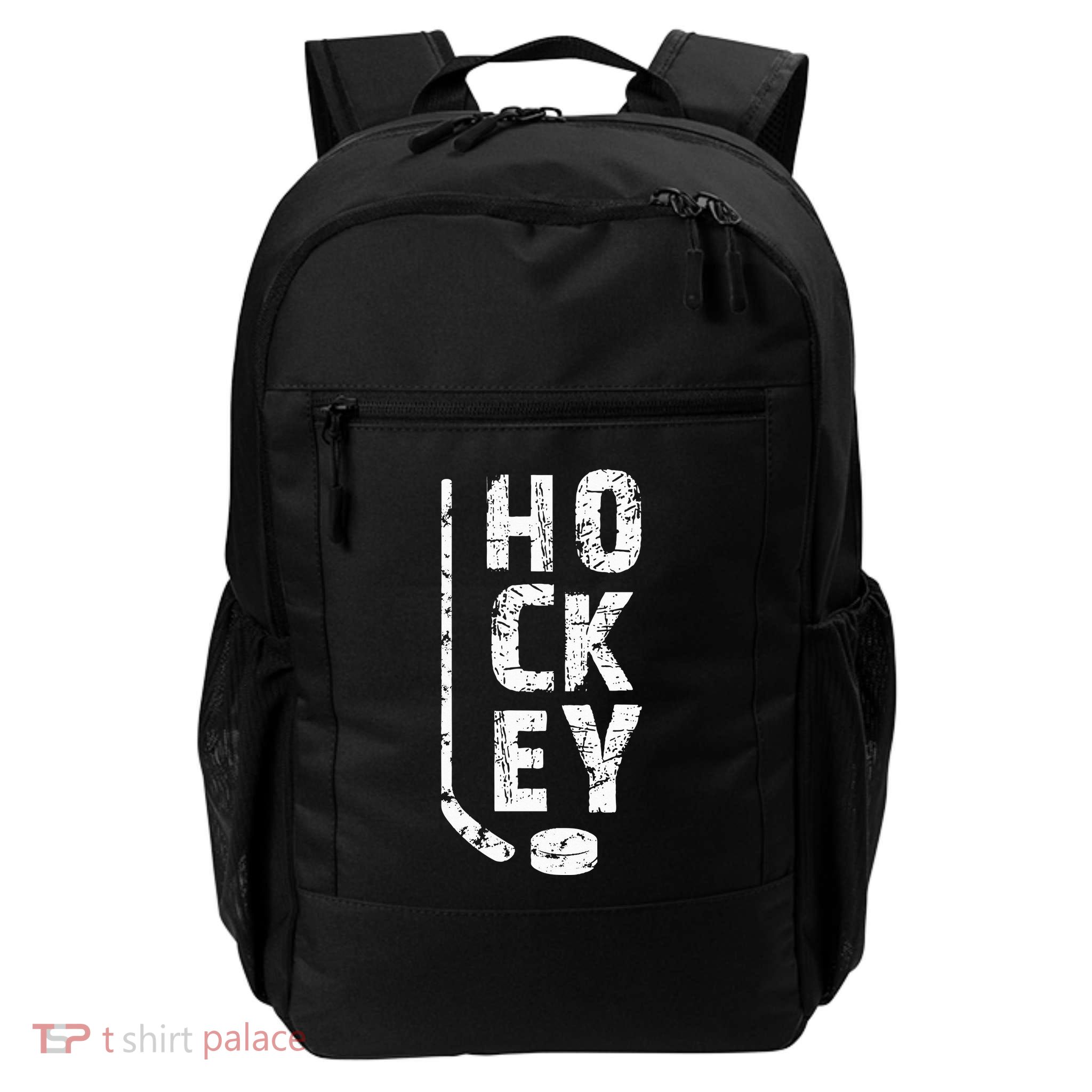 Love Ice Hockey Gift Ice Hockey Player Gift Hockey Daily Commute Backpack