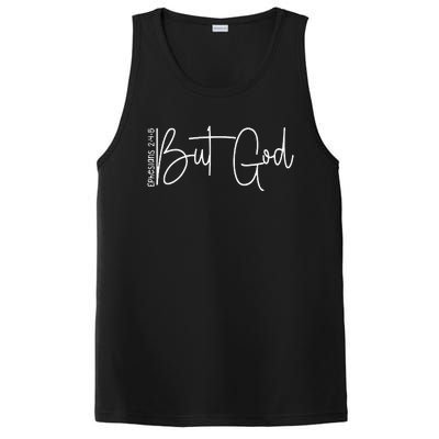 Life Is Hard But God Is Good Christian Faith Jesus God Lover PosiCharge Competitor Tank