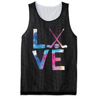 Love Ice Hockey Girls Hockey Gifts Womens Ice Hockey TShirt Mesh Reversible Basketball Jersey Tank