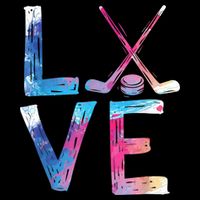 Love Ice Hockey Girls Hockey Gifts Womens Ice Hockey TShirt Toddler T-Shirt